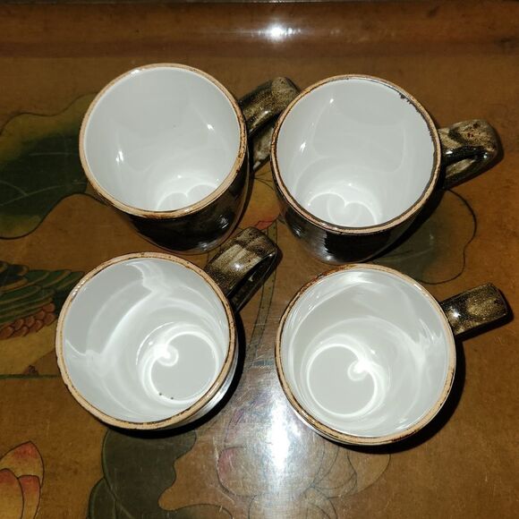 Steelite Craft Brown 10oz. Quench Mug Set of 4 NWOT 2014 - Picture 2 of 5